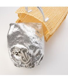 UNBILLION カシュカシュ cachecache / 透かし編みスクエアトートバッグ