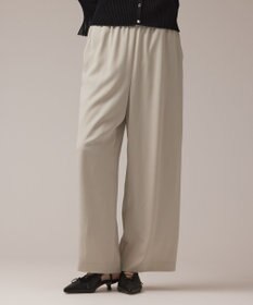 GRACE CONTINENTAL サテンワイドパンツ