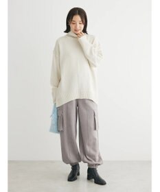 Green Parks ・Ｐｅｔｉｔ　Ｆｌｅｕｒ　タートルバックスリットニット