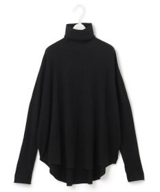 ICB 【洗える】ヴィスコースワイド ハイネックプルオーバー
