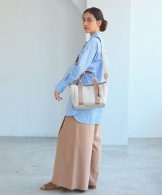 TOPKAPI 【Breath TOPKAPI】SCOTCH GRAIN スコッチグレイン 2way ミニ トートバッグ チャーム付き　