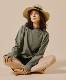 San-ai Resort（三愛水着楽園） ラッシュガード付き4点セット水着 9号11号13号【BeachQueen(ビーチクイーン）】