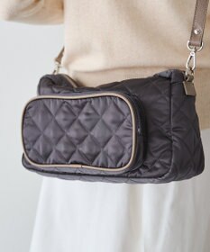 russet 【2025AW新作】キルティング横長2WAYショルダーバッグ(SF-258)