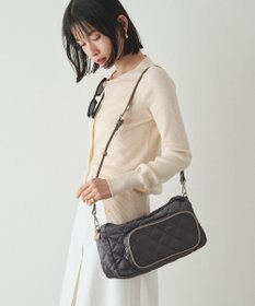 russet 【2025AW新作】キルティング横長2WAYショルダーバッグ(SF-258)