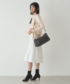 russet 【2025AW新作】キルティング横長2WAYショルダーバッグ(SF-258)