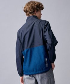 JOSEPH ABBOUD MOUNTAIN 【軽量/ECO撥水/ポケッタブル】ナイロンフライリップ ブルゾン