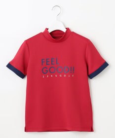 23区GOLF 【WOMEN】【吸水速乾/UVカット】モックネックシャツ