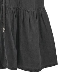 Green Parks ・ＳＵＧＡＲ　ＳＰＯＯＮ　Ｗ－ＺＩＰデニムロングワンヒ