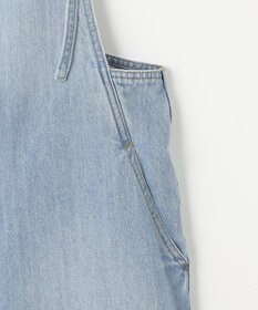 ANY L 【洗濯機可】デニムサロペット