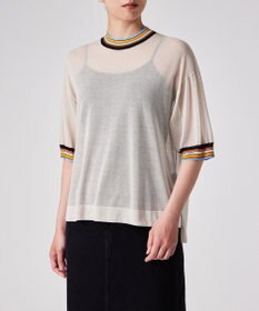 Paul Smith リブストライプ シアーニット