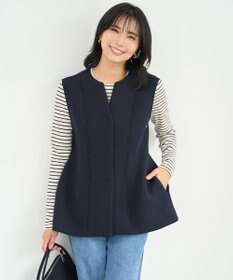 UNFILO コットンカシミヤ クルーネックカットソー