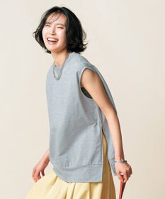 UNFILO スウェットサイドZIPベスト