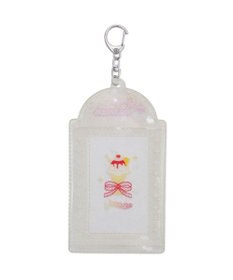 WEGO ラメクリアスイーツカードホルダーキーホルダー