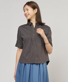 J.PRESS LADIES ドライコットン ポロ カットソー