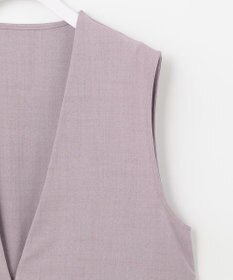 ANY SIS 【セットアップ対応】リネンライク ジレ