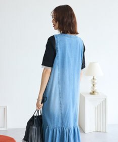 Green Parks ・ＳＵＧＡＲ　ＳＰＯＯＮ　Ｗ－ＺＩＰデニムロングワンヒ