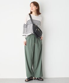 ANY L 【洗濯機可能/接触冷感/UVケア/イージーケア】清涼リラックスパンツ