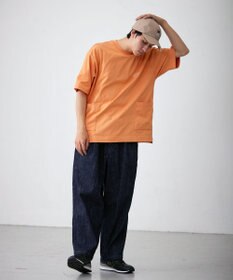 J.PRESS YORK STREET 【UNISEX】ワンポイント腰ポケットTシャツ