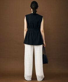 自由区 S ジオメトリックレース パンツ