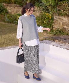 ANY スプリングニットベスト