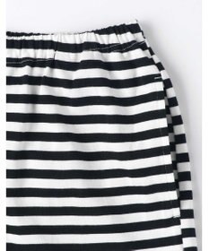 une nana cool MADE WITH LIBERTY FABRIC 綿100％ボーダー 半袖パジャマ