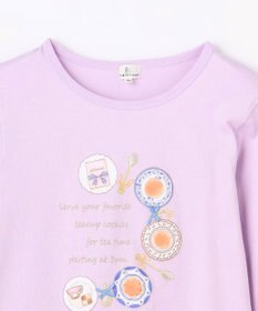 組曲 KIDS 【150-170㎝】ティータイム アートTシャツ