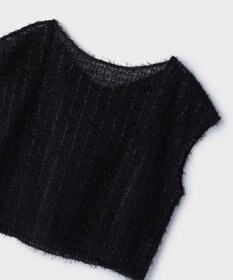 GRACE CONTINENTAL バックフレアチュールトップ