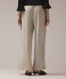 GRACE CONTINENTAL サテンワイドパンツ