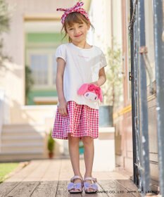 ANY KIDS 【サンリオキャラクターズ×any FAM】ポシェットTシャツ