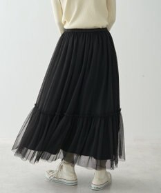 AMERICAN HOLIC ティアードチュールスカート