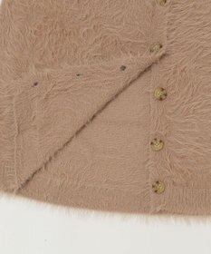 WEGO 【25年秋冬新作/WEB限定】別注USPOLOシャギーニットカーデ