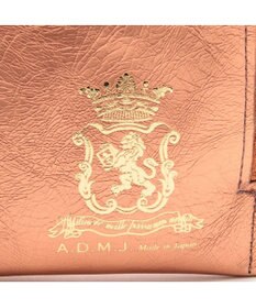 A.D.M.J. 【牛革】クラックメタル/イタリアンレザーオーガナイザーパース