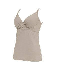 BRADELIS New York 【BRADELIS New York  MATERNITY】オープンカシュクールブラキャミ ブラデリス マタニティ 授乳しやすい 補正下着 ブラトップ カップ付き
