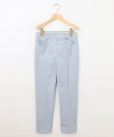 組曲 【WEB限定】サテンストレッチ クロップドパンツ