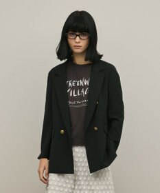 GRACE CONTINENTAL バックタックテーラードジャケット