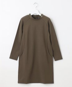 23区GOLF 一枚でスタイリングが完結！【WOMEN】【WEB限定】モックネック ワンピース 体型カバー