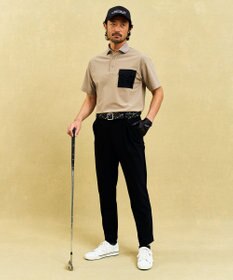 23区GOLF 【MEN】機能に優れた新素材「AIR TOOL」ポケットポロシャツ