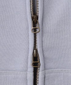 J.PRESS MEN 【WEB・一部店舗限定】バックブル裏毛フルジップパーカー