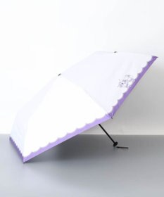 AURORA 【 ANNA SUI（アナ スイ）】マイメロディ&クロミ 晴雨兼用傘（折りたたみ傘）シルエット