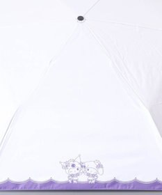 AURORA 【 ANNA SUI（アナ スイ）】マイメロディ&クロミ 晴雨兼用傘（折りたたみ傘）シルエット