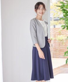 Tiaclasse 【吸水速乾・接触冷感・UVケア・防シワ・洗える】カチオンカラーレスジャケット