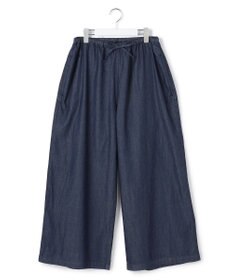 J.PRESS YORK STREET 【WOMEN】ライトダンガリー リラックスワイド パンツ