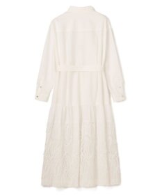 GRACE CONTINENTAL 刺繍ヘムシャツワンピース