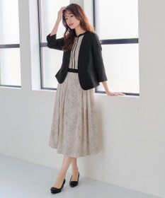 Tiaclasse 【吸水速乾・接触冷感・UVケア・防シワ・洗える】カチオンカラーレスジャケット