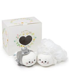 Mother garden しろたん ウェディング マスコット セット ウェディングドール