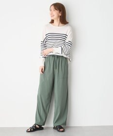 ANY L 【洗濯機可能/接触冷感/UVケア/イージーケア】清涼リラックスパンツ