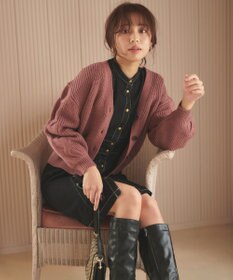 Feroux 【洗える】デニムミディ ワンピース