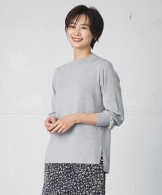 J.PRESS LADIES 【洗える】SECOND PRINCE モックネック ニット