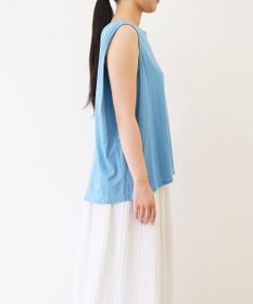 TOQUE 〈大草直子さんアドバイザー〉 【天然素材】タンギス コットン天竺ノースリーブ