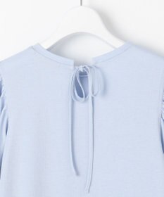 Feroux 【UVケア】バックリボンボリュームスリーブ Tシャツ